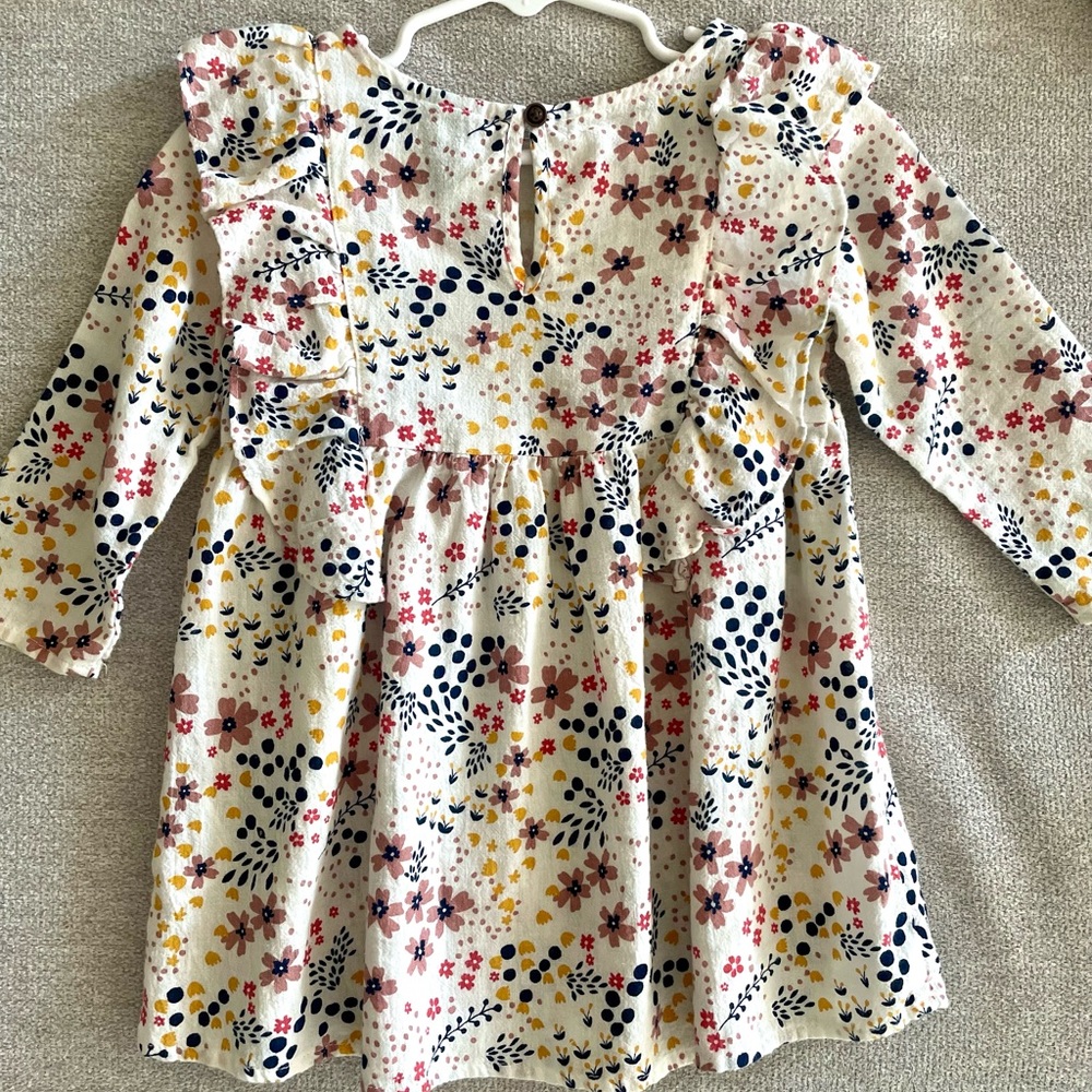 Baby Girl Toddler Floral Dress